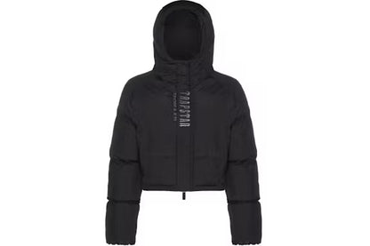 WOMEN'S DECODED 2.0 HOODED PUFFER JACKET - ČIERNA