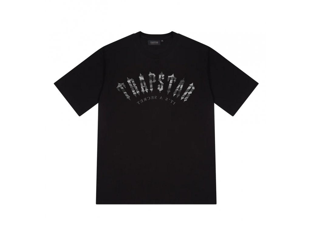 TRAPSTAR LOGO T-SHIRT - ČIERNA