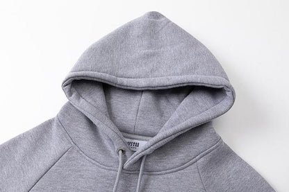 IT'S A SECRET HOODIE - ŠEDÁ