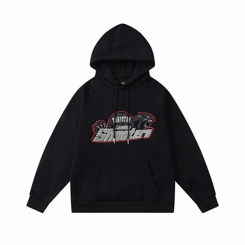 TRAPSTAR SHOOTERS HOODIE - ČIERNA